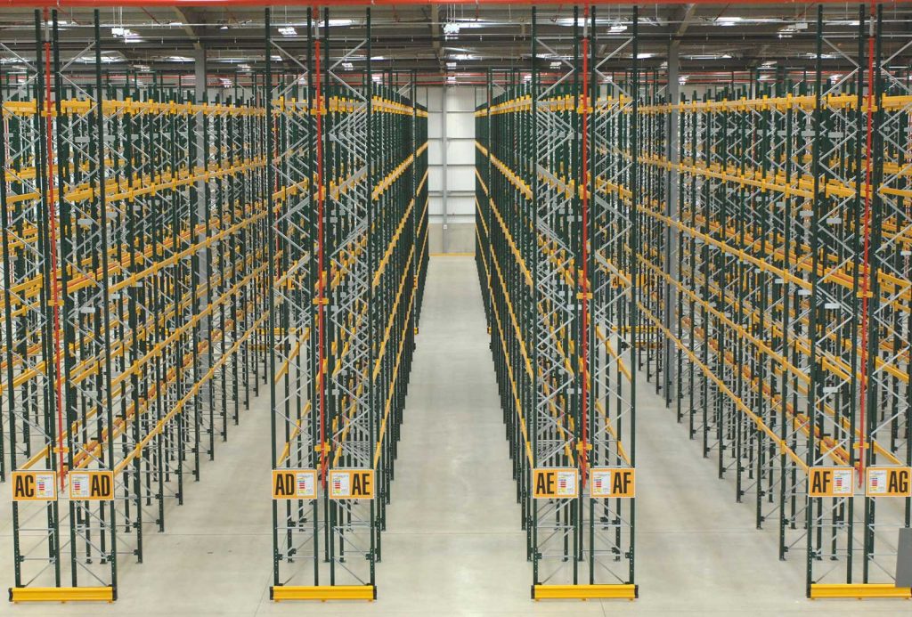 Wide Aisle Racking by Storage Ideas UK